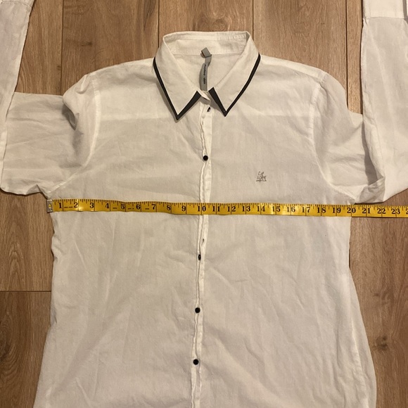 COP.COPINE Button Down White Blouse - Picture 9 of 11